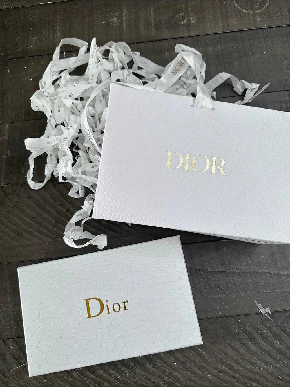 NWT DIOR MITZAH SCARF IN ROSE